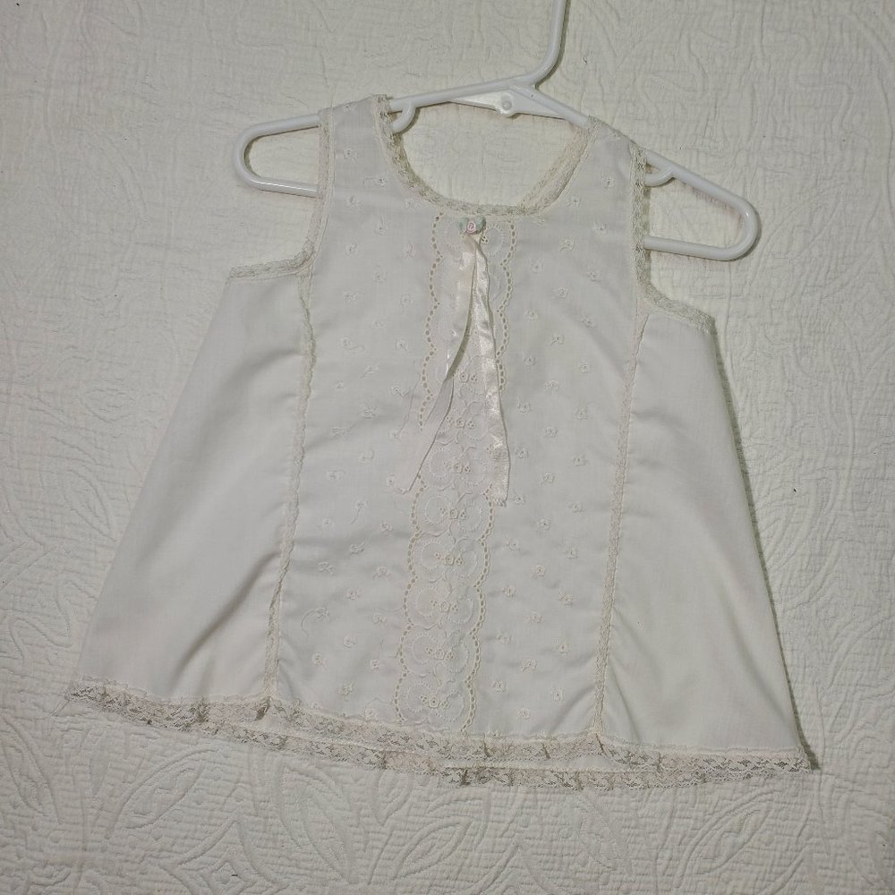 Vintage Shirt Slip w/ Lace 3t/4t